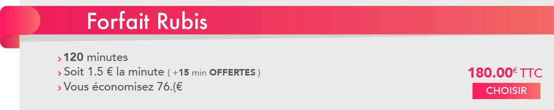 Forfait Rubis forfait Rubis
