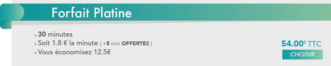 forfait platine forfait platine